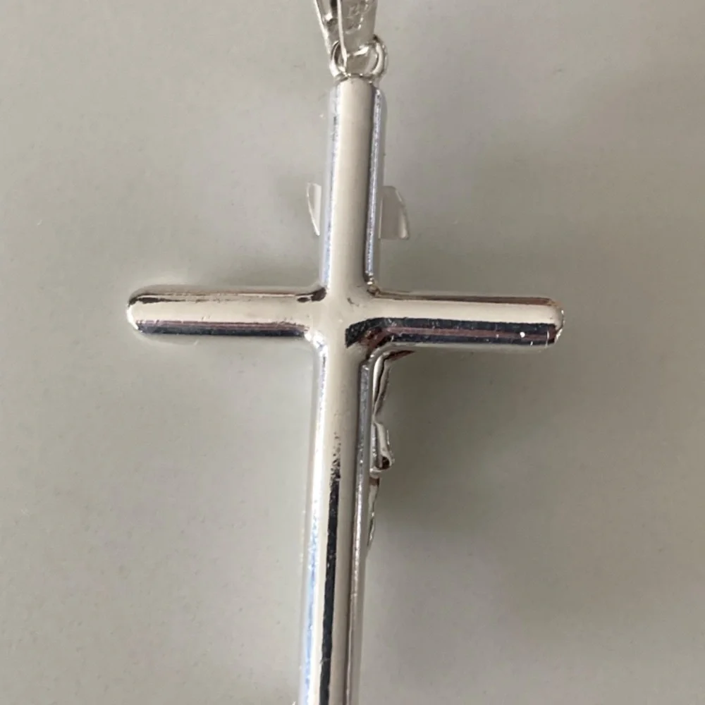 Blac Label Heritage INCI Crucifix Pendant 925 Sterling Silver Unisex NWT